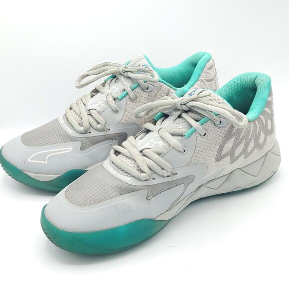 Puma Lamelo Ball MB.01 Low UFO great green  377675-02 men\'s size 10 main image 5